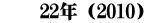 　　22年（2010）